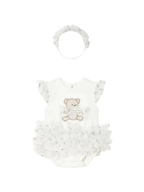 Mayoral ruffled bodysuit set