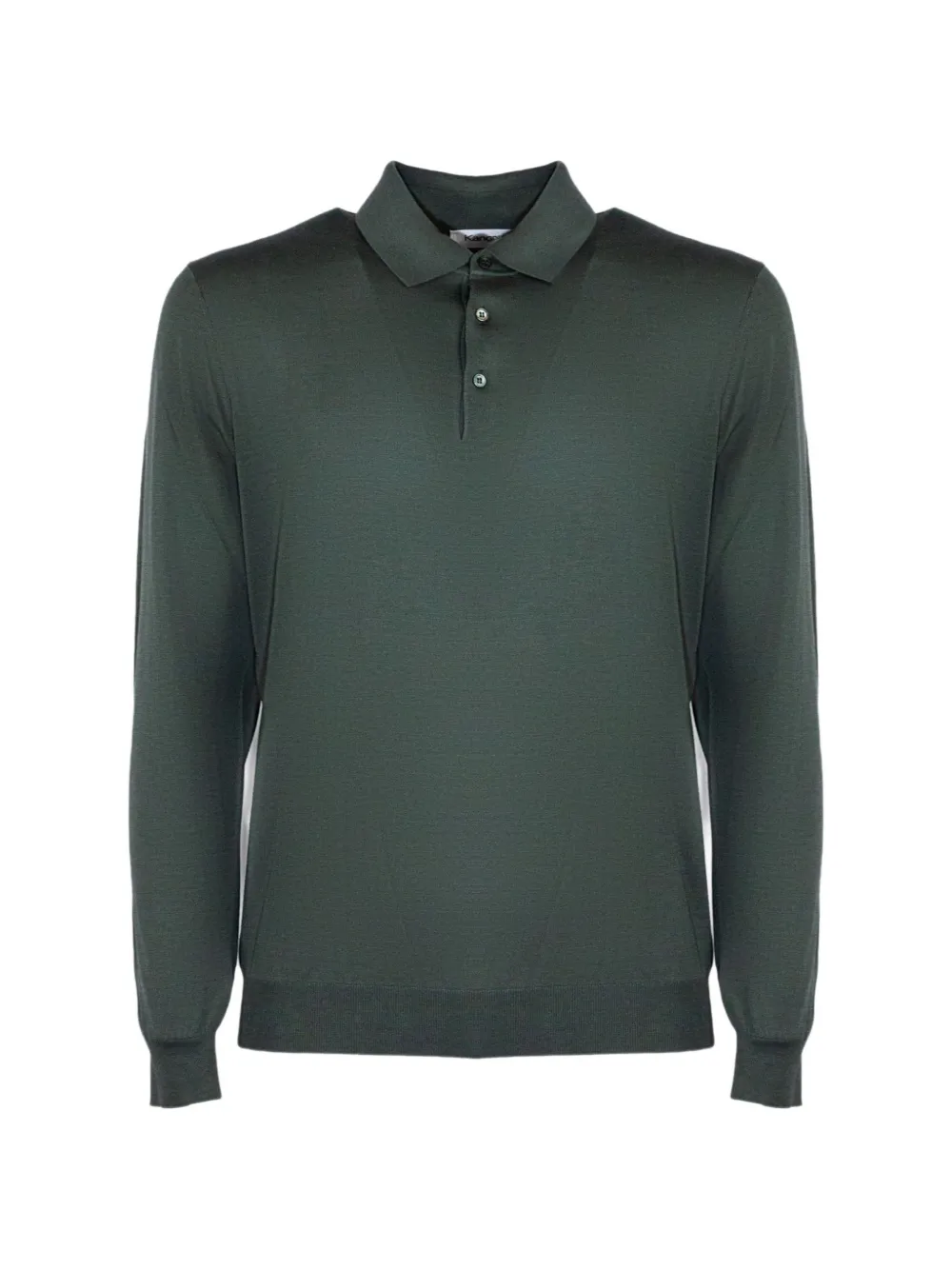 Kangra long-sleeve polo shirt - Verde