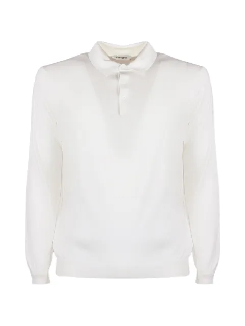 Kangra playera tipo polo manga larga