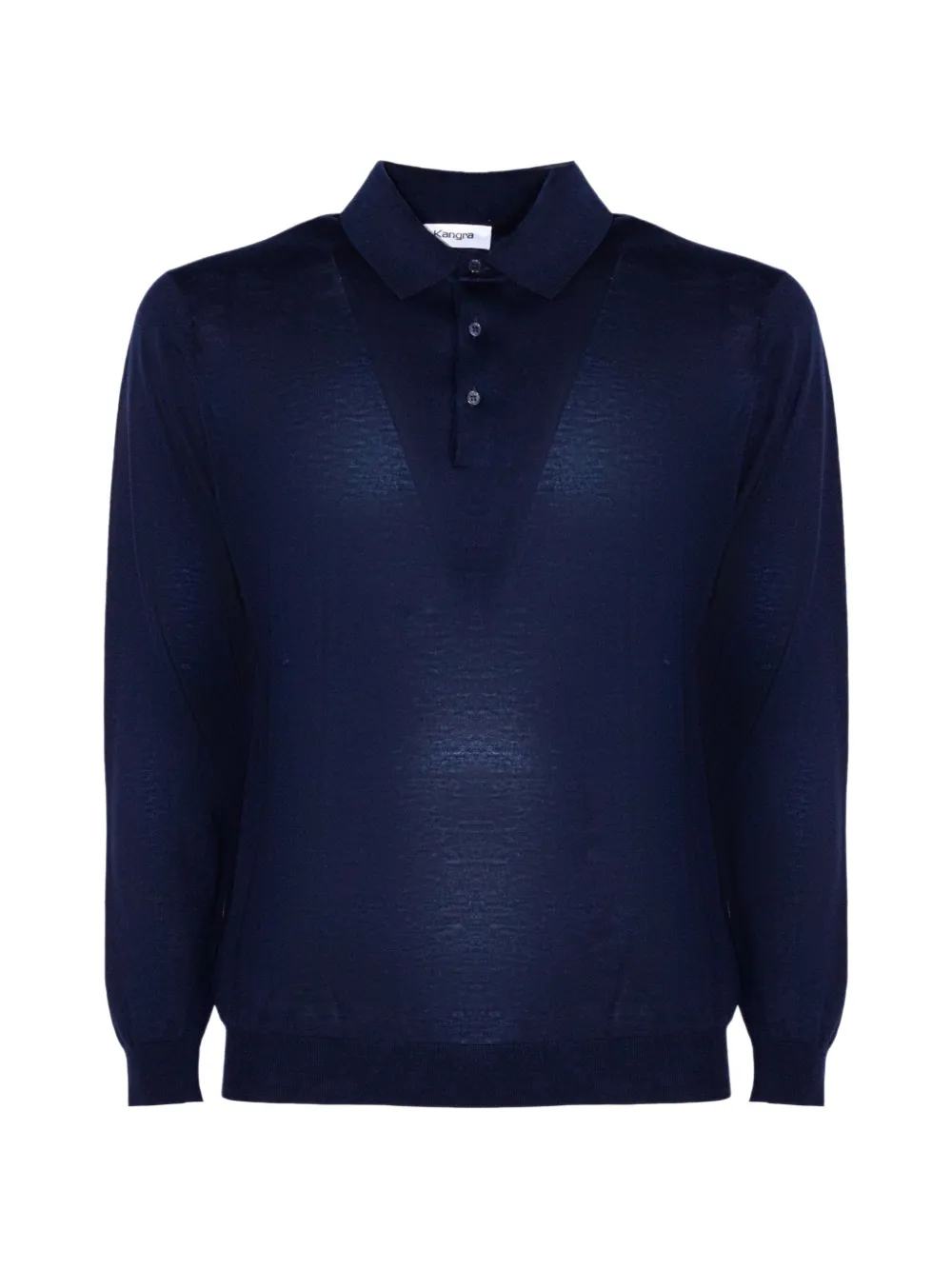 Kangra long-sleeve polo shirt - Blu