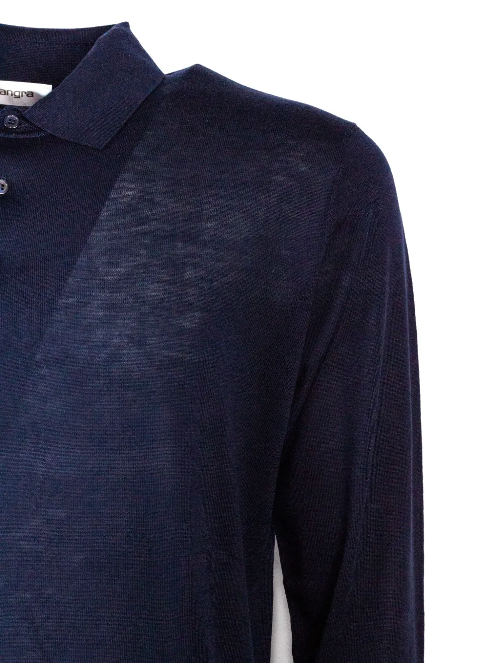  Kangra Long-sleeve Polo Shirt - Blue 