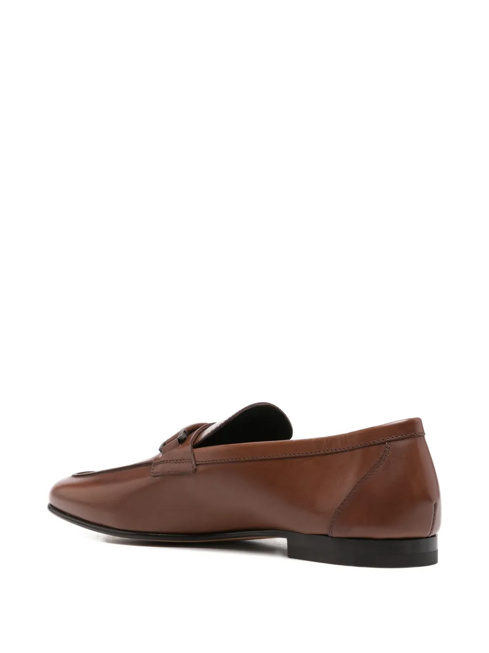 Tod's Leren penny loafers Bruin
