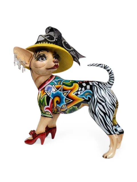 Toms Drag Chihuahua standing Frida figurine