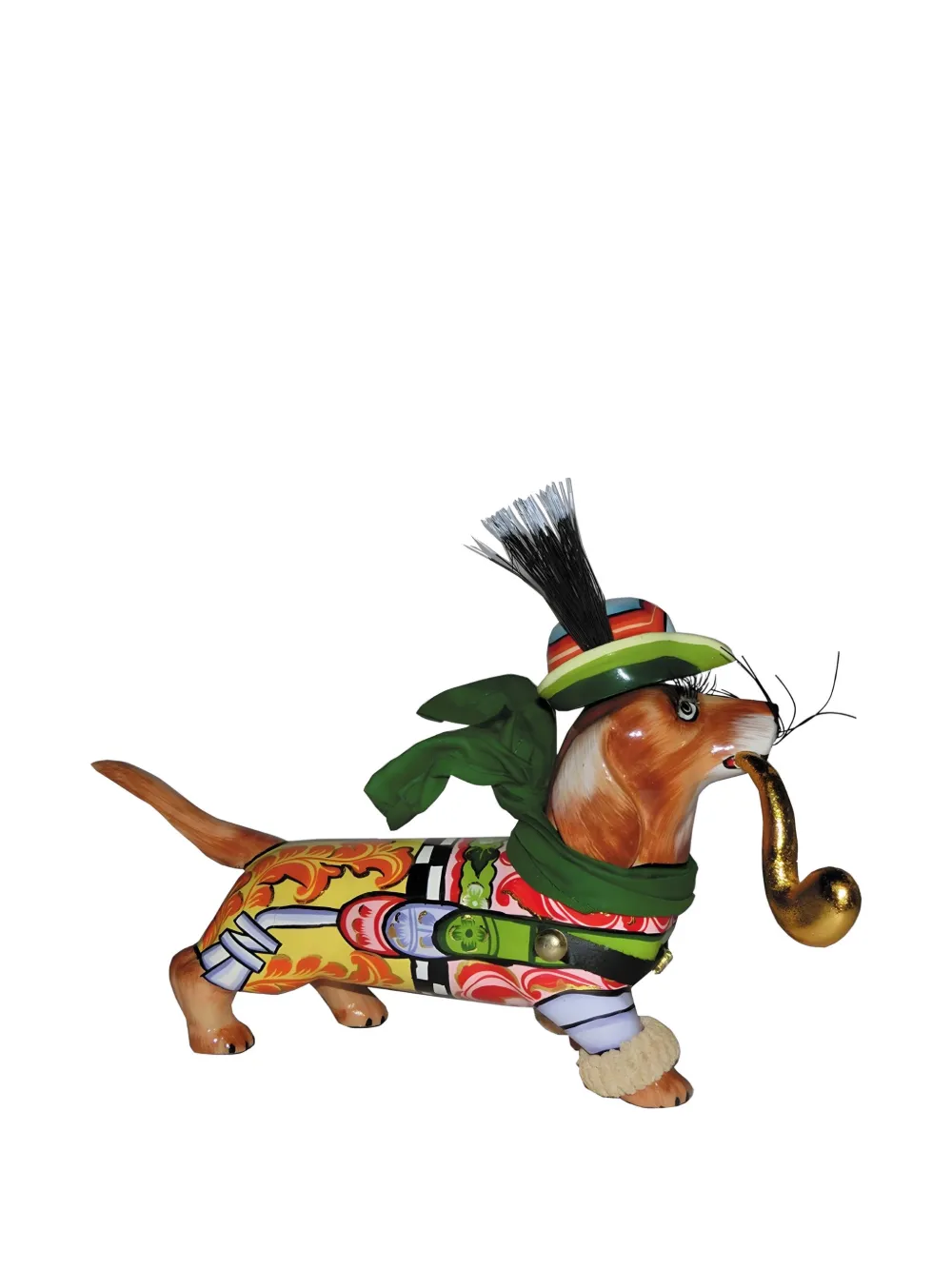 Toms Drag Dachshund Max figurine - Marrone