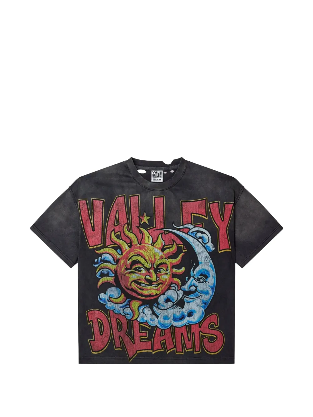 Vale Printed T-shirt In Gray