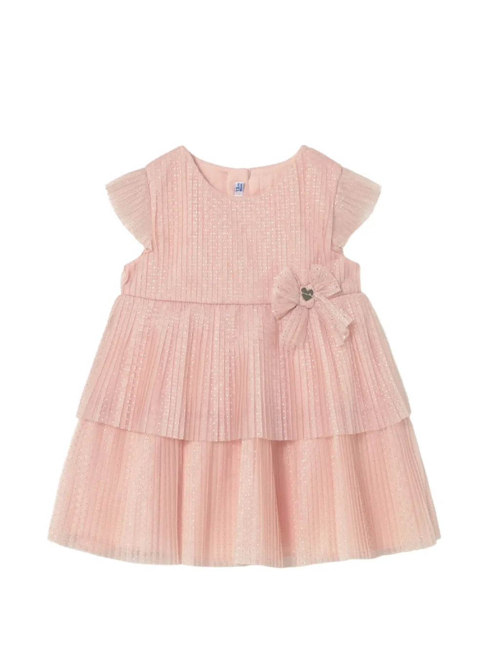 Mayoral bow-detail dress - Rosa