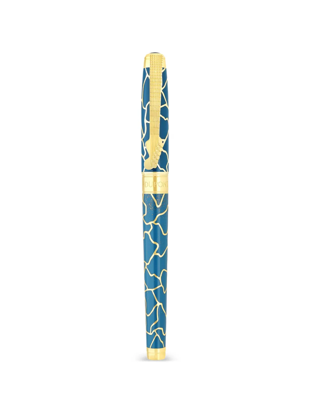  S.t. Dupont Rollerball Pattern Pen - Blue 