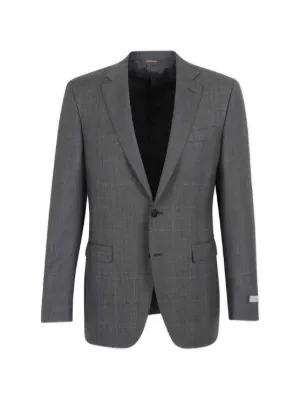 ETRO ストライプ スーツ | ブラック | FARFETCH JP
