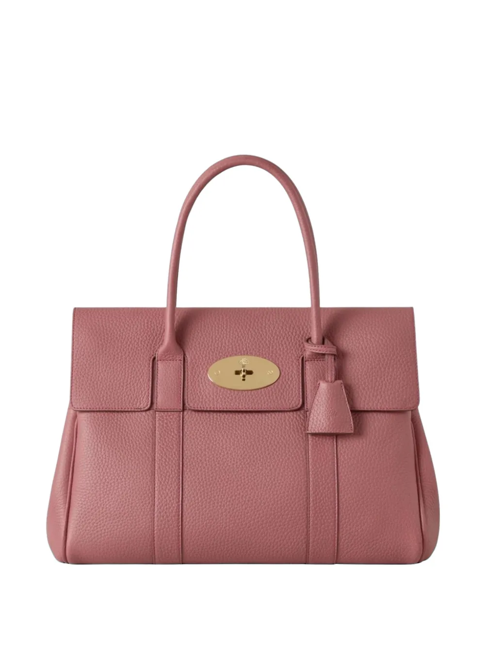 Mulberry Bayswater grained-texture tote bag - Rosa