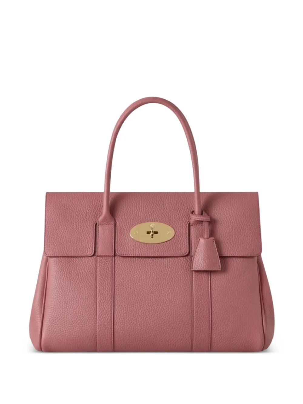 Mulberry Bayswater grained-texture tote bag - Rosa