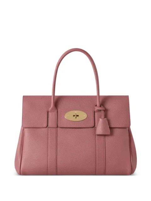 Mulberry Bayswater grained-texture tote bag
