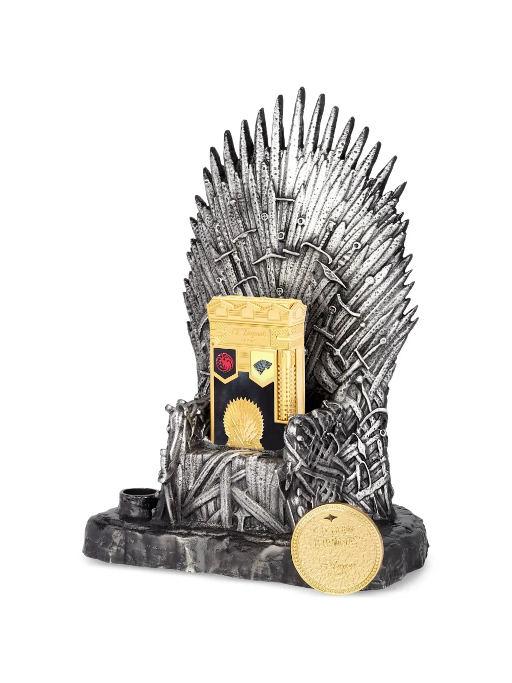 S.T. Dupont x Game of Thrones Limited Edition Fire Prestige smoking Goud