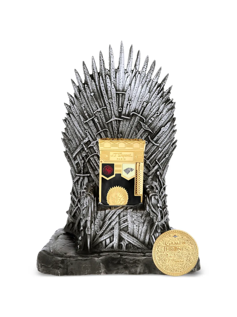 S.T. Dupont X Game of Thrones Limited Edition Fire Prestige smoking kit - Oro