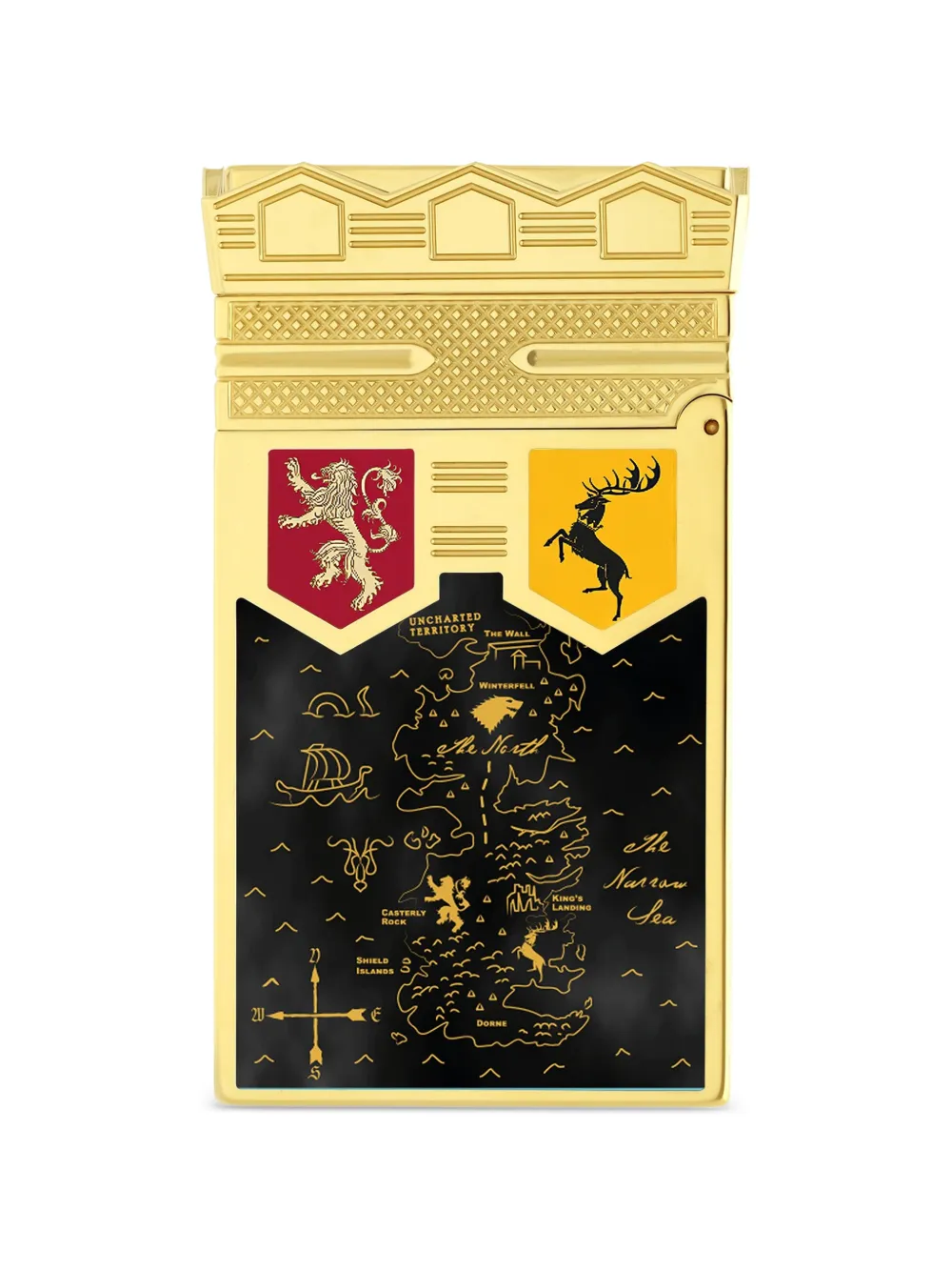 S.T. Dupont x Game of Thrones Limited Edition Fire Prestige smoking Goud