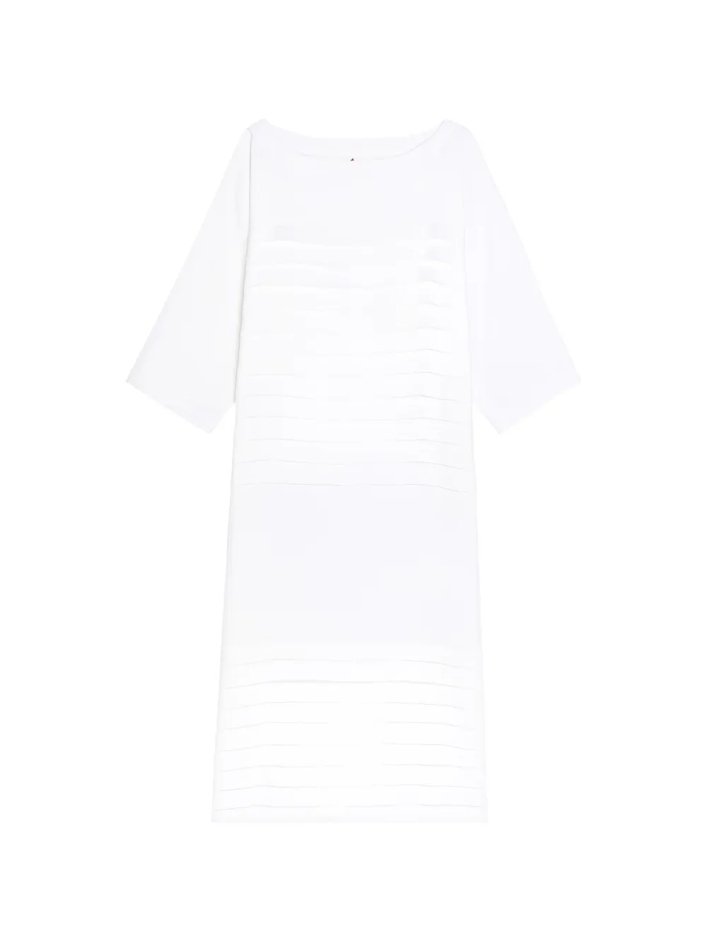 LES VACANCES D'IRINA pleated midi dress - Bianco