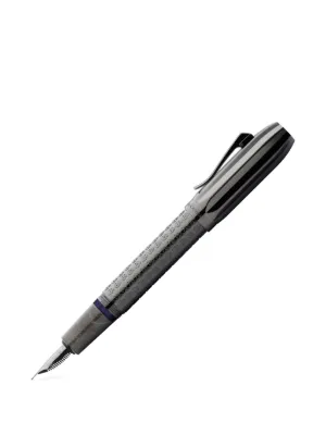 Graf von Faber-Castell 万年筆 ファーバーカステル 万年筆 クラシックコレクション エボニー プラチナ