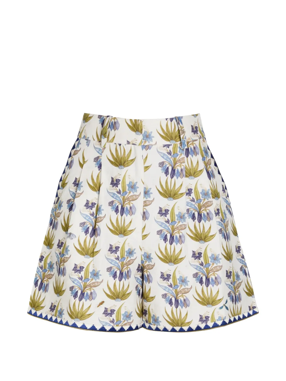 Emporio Sirenuse floral shorts - White