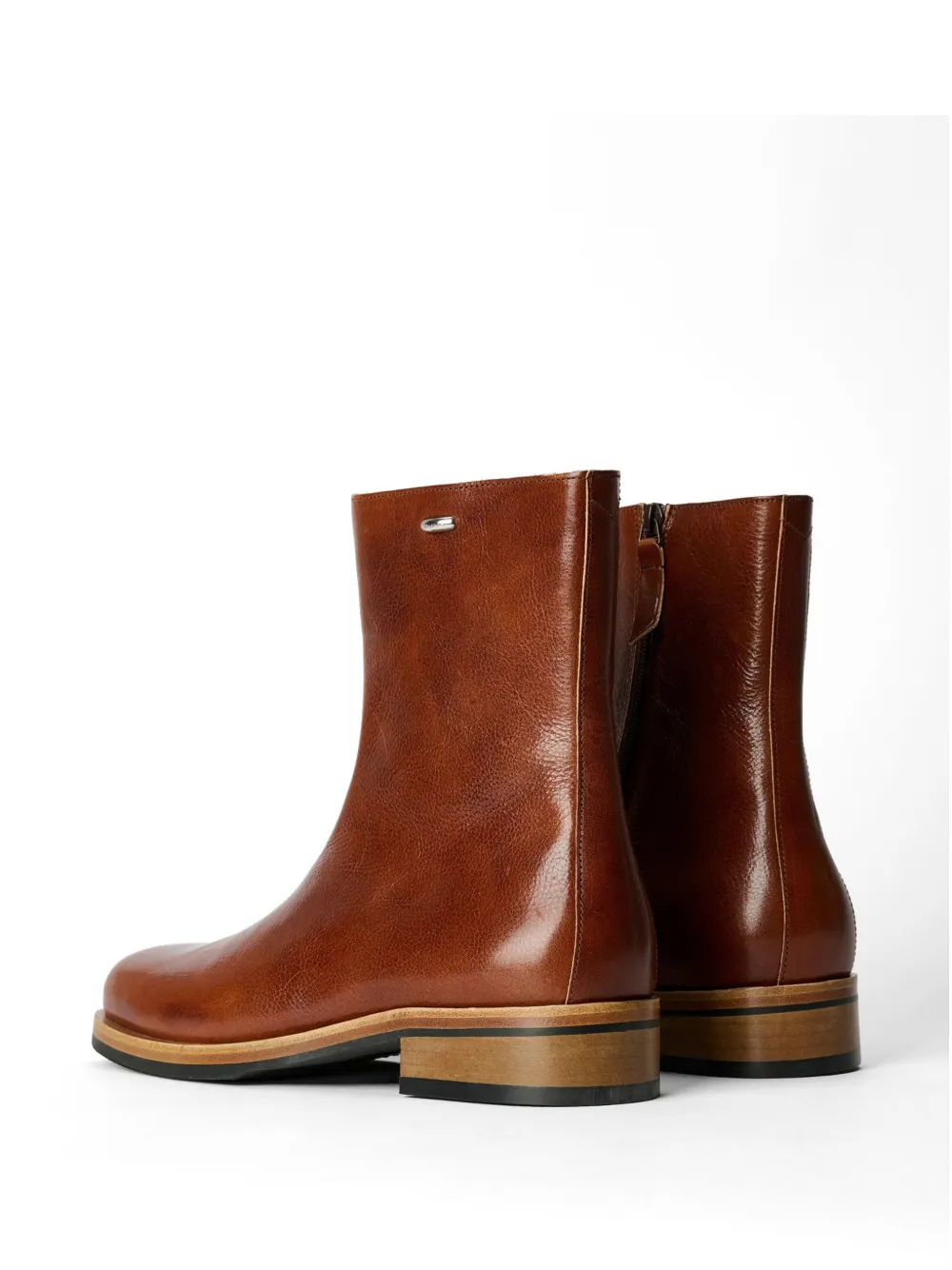 OUR LEGACY Camion leren Chelsea laarzen Bruin