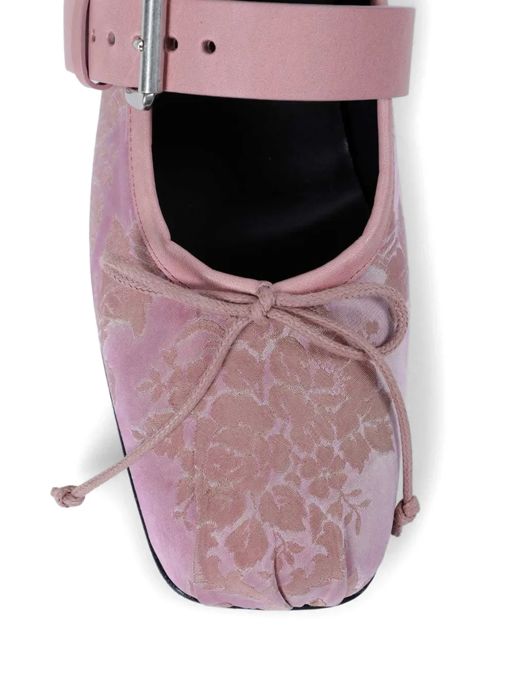 Ann Demeulemeester Zoey ballerina's met gesp Roze