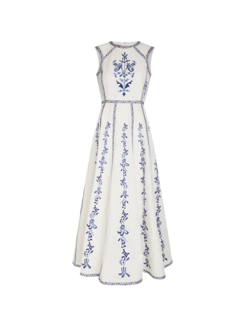 Emporio Sirenuse Clodette embroidered dress