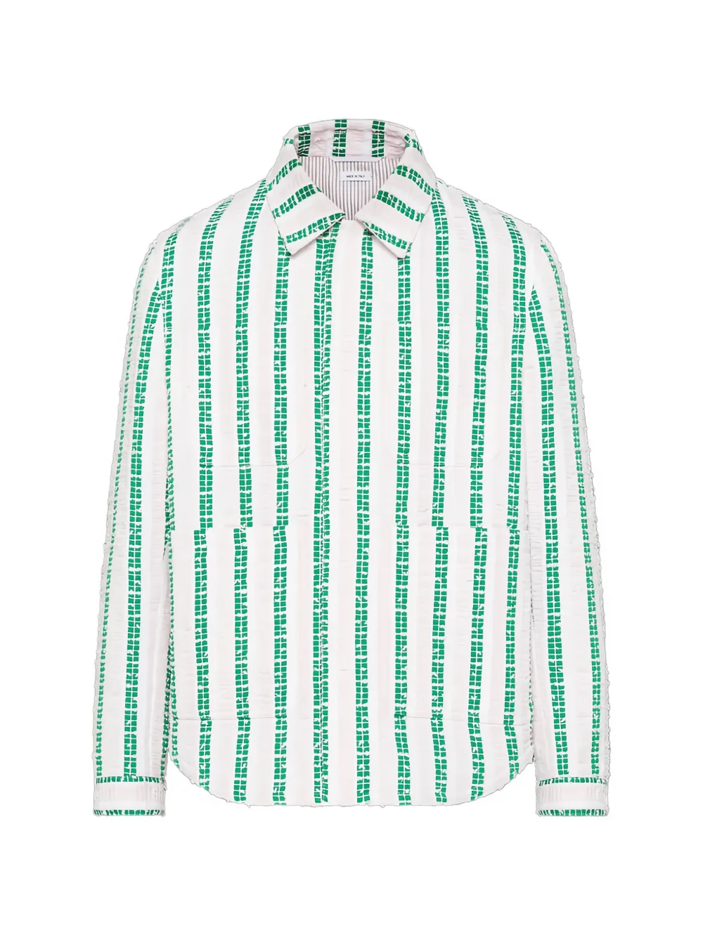 Thom Browne Repp striped tweed utility jacket - Verde
