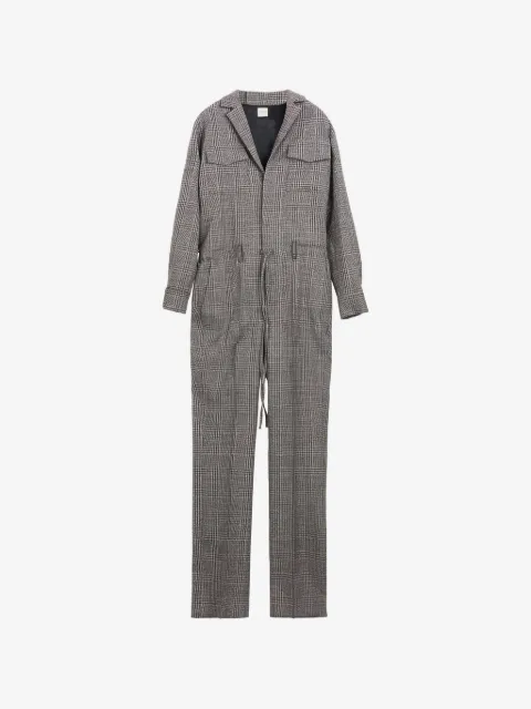 Tod's checked jumpsuit
