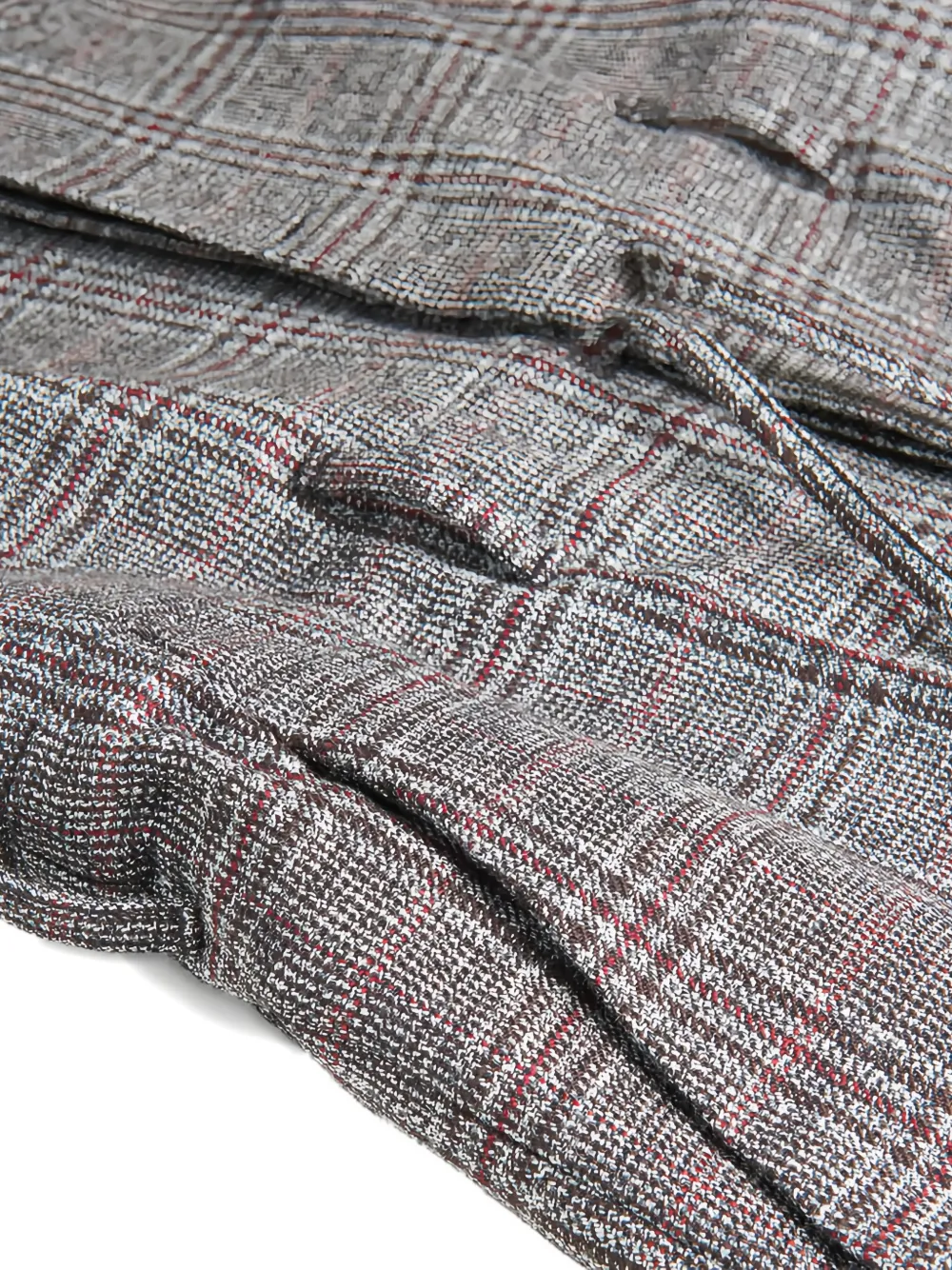  Tod's Checked Jumpsuit - Grey 