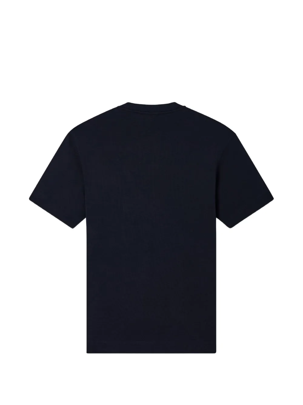 Emporio Armani T-shirt met logo en ronde hals Blauw