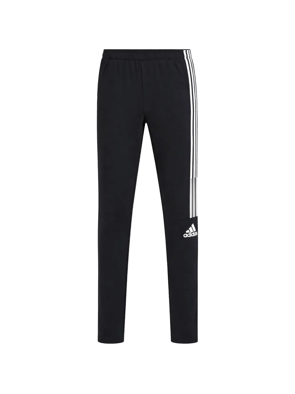 adidas stripe elasticated track pants - Nero
