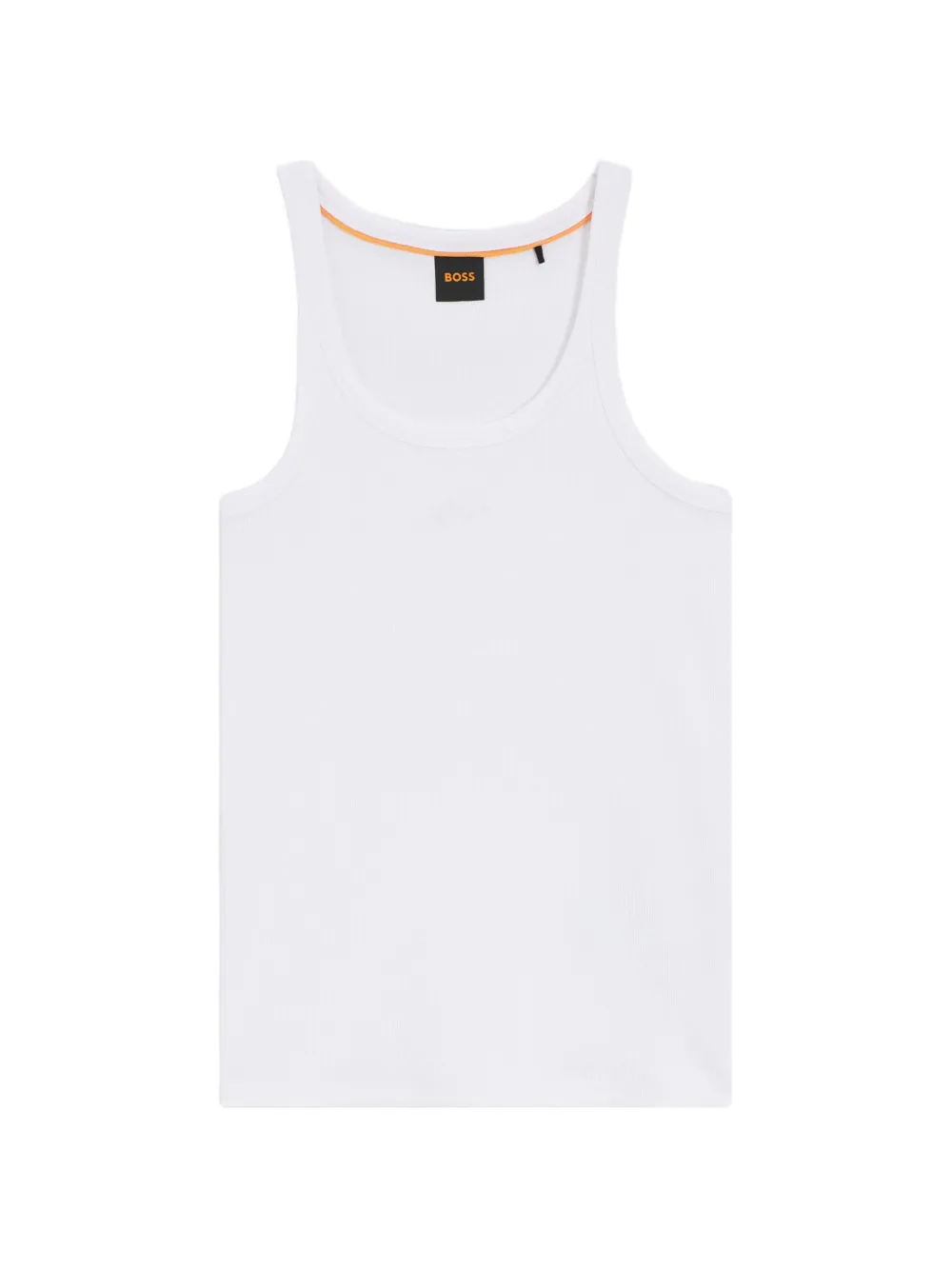 BOSS round neck vest - Bianco