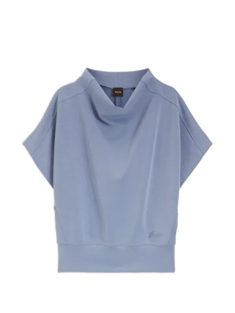 BOSS suéter con cuello alzado