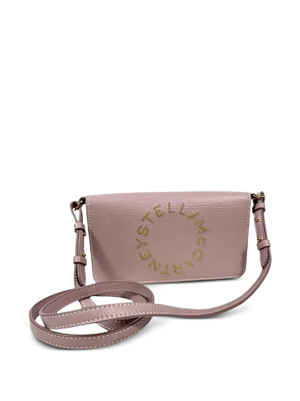 Stella McCartney Crossbodytas met reliëf Roze