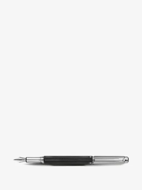 Caran d'Ache Versilberter Varius™ Füller mit Gummi