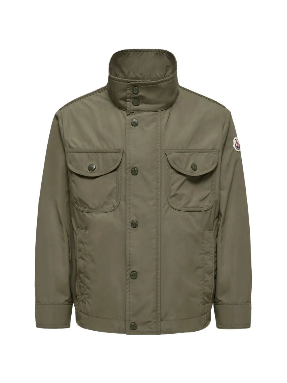Moncler Enfant Kutlat quilted buttoned jacket | Green | Image 1