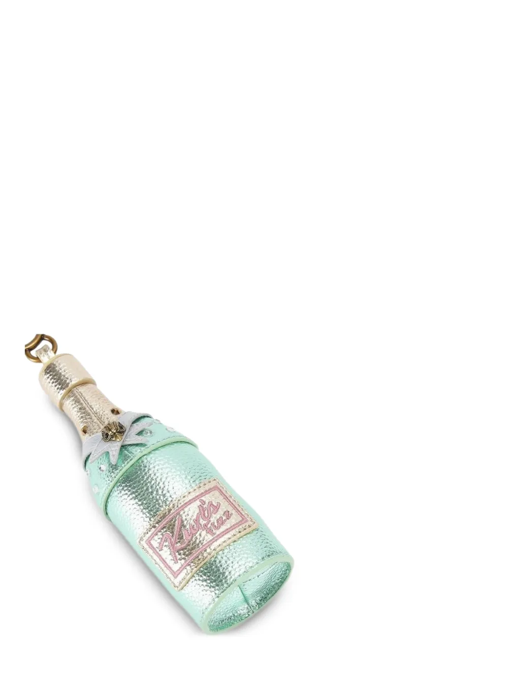  Kurt Geiger London Champagne Bottle Keyrings - Blue 