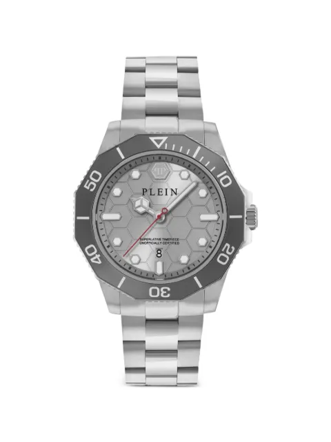 Philipp Plein Grey Aquastorm 44mm Watch
