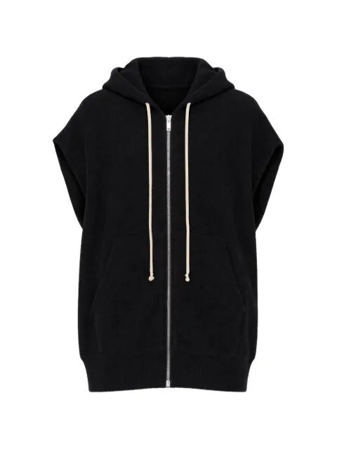 Rick Owens zipped hoodie