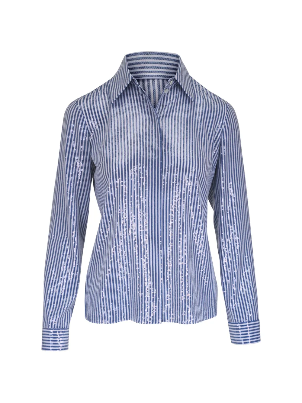 Michael Kors Collection striped shirt - Blu
