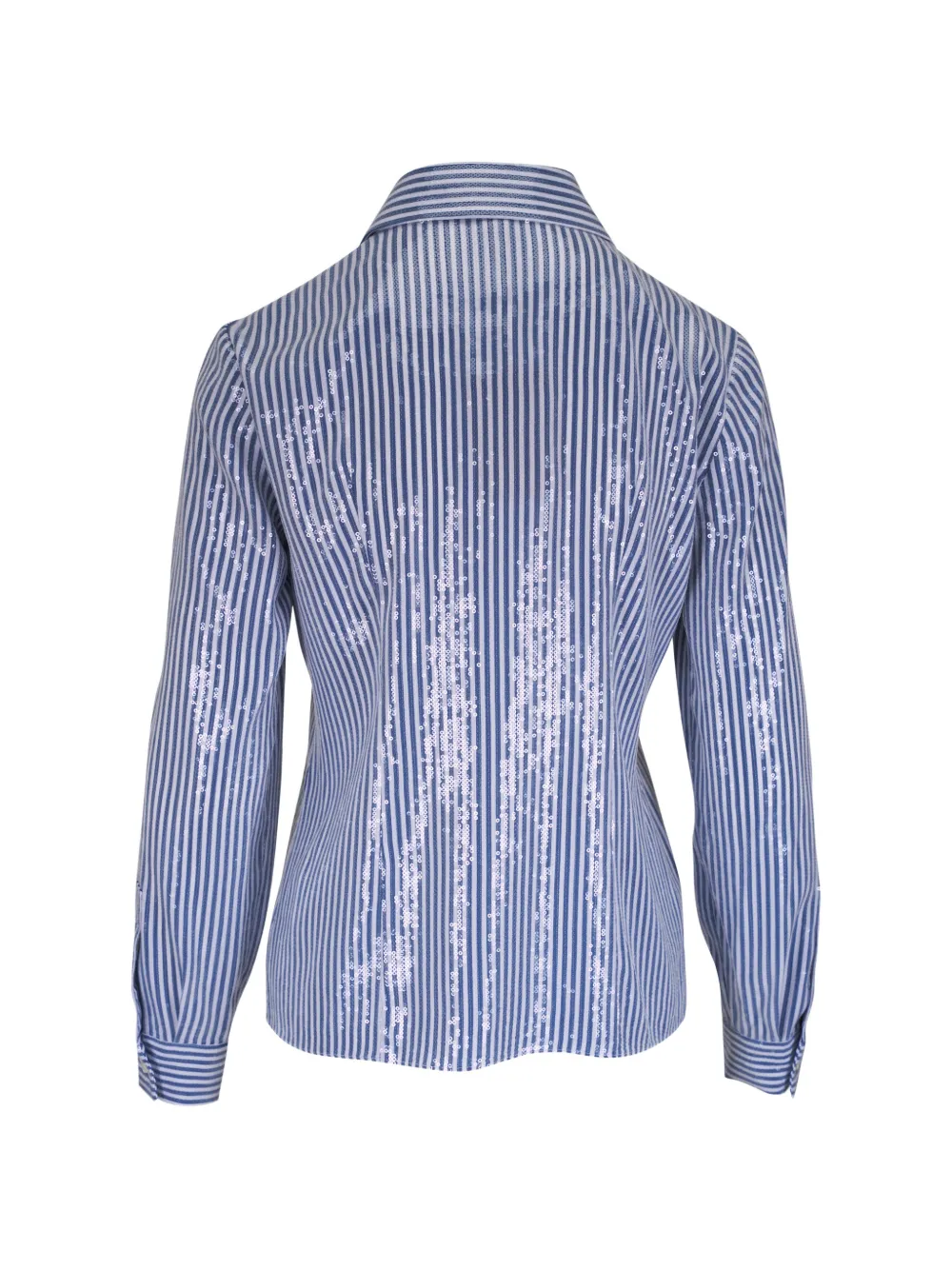  Michael Kors Collection Striped Shirt - Blue 