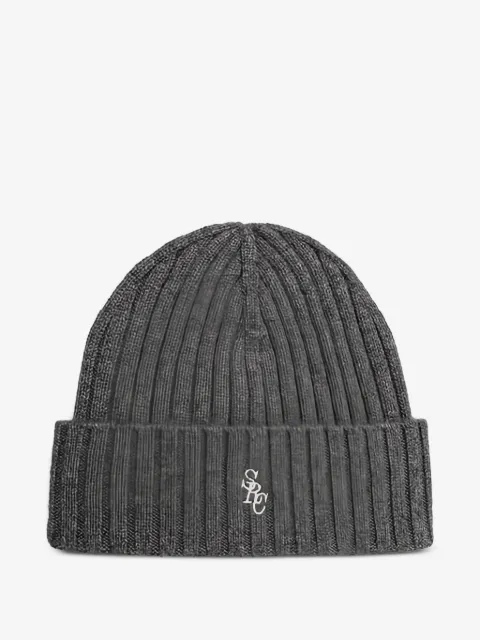 Sporty & Rich gorro con logo bordado
