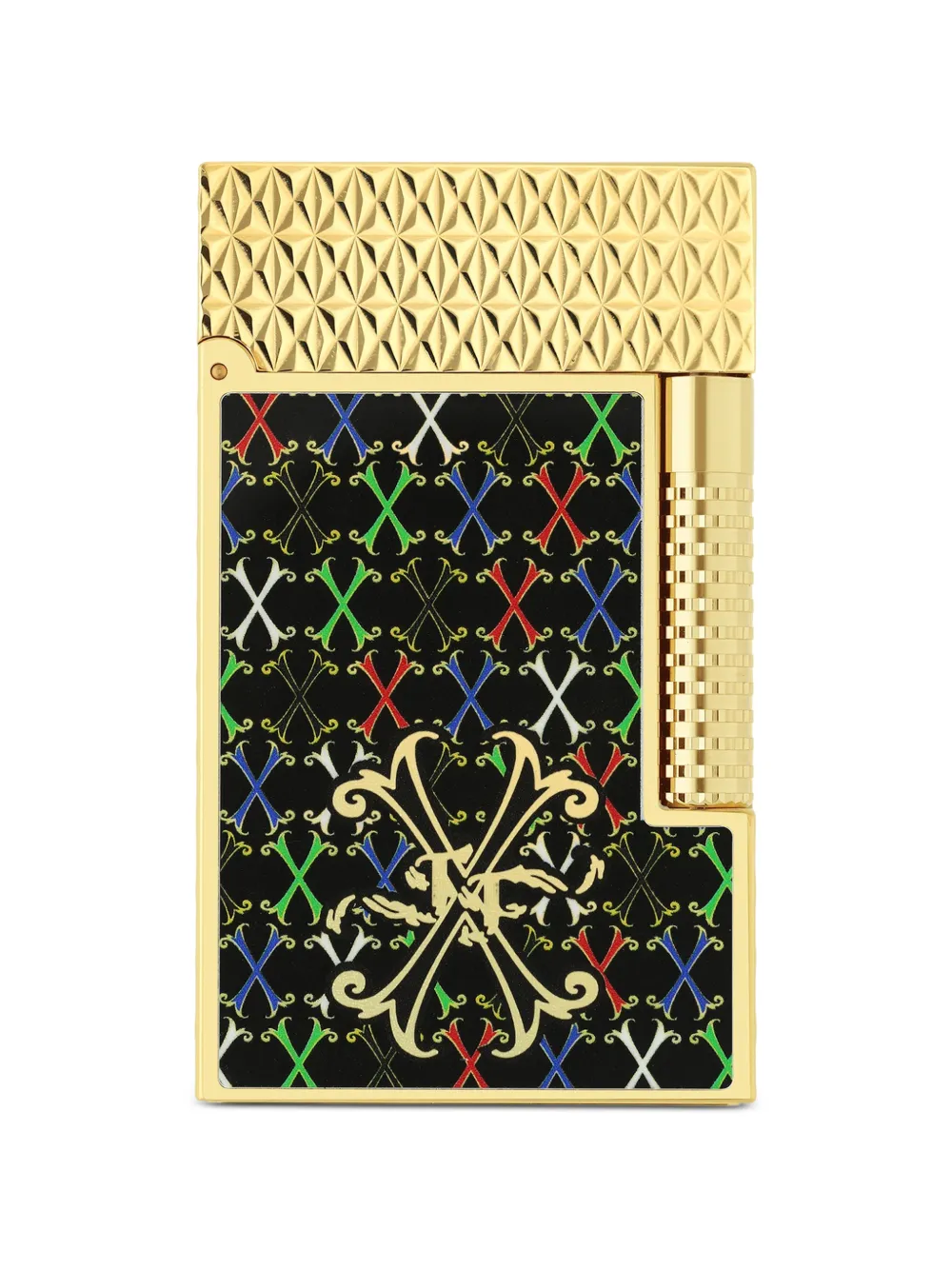 S.T. Dupont patterned lighter - Oro