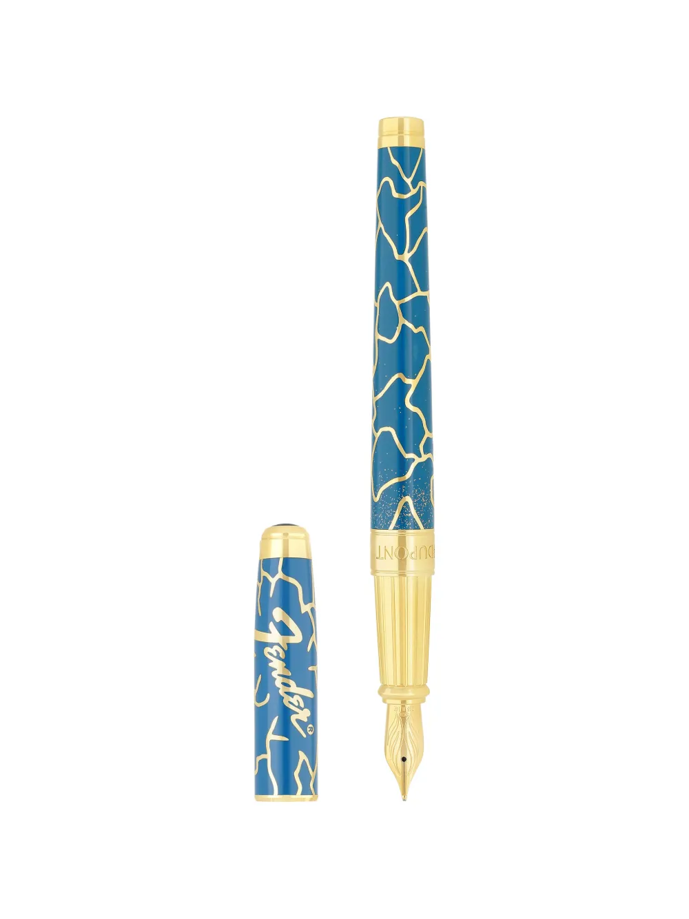S.T. Dupont Fountain nib pen - Blu