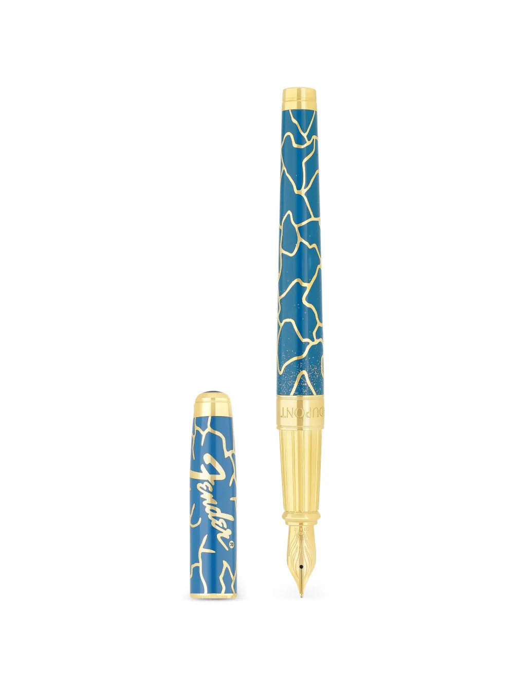 S.T. Dupont Fountain nib pen - Blu