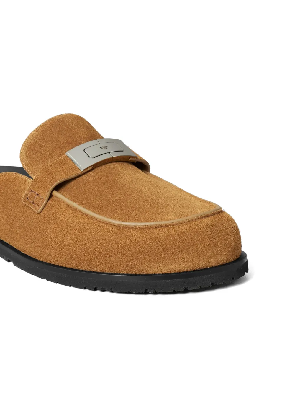 Tory Burch Leelee muiltjes met gesp Beige