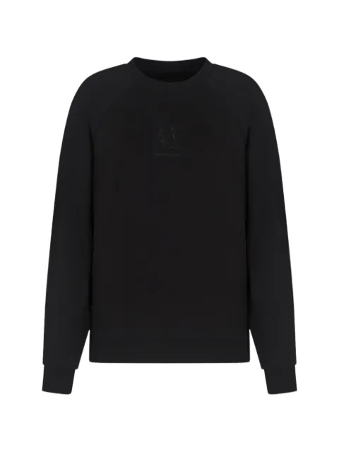 Armani Exchange sudadera detalle el logo