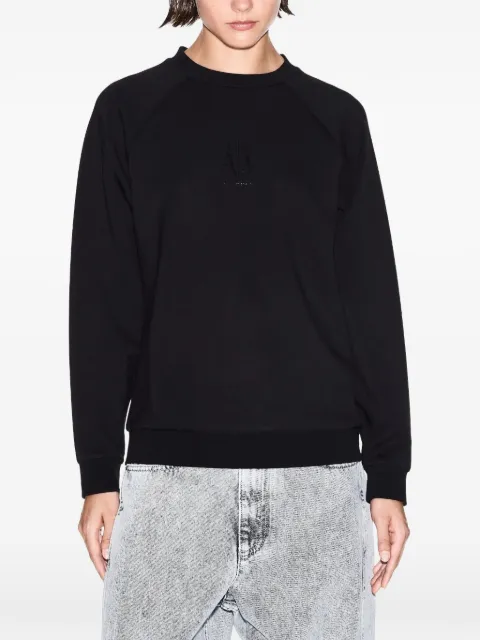 Armani Exchange logo-detail round-neck sweatshirt