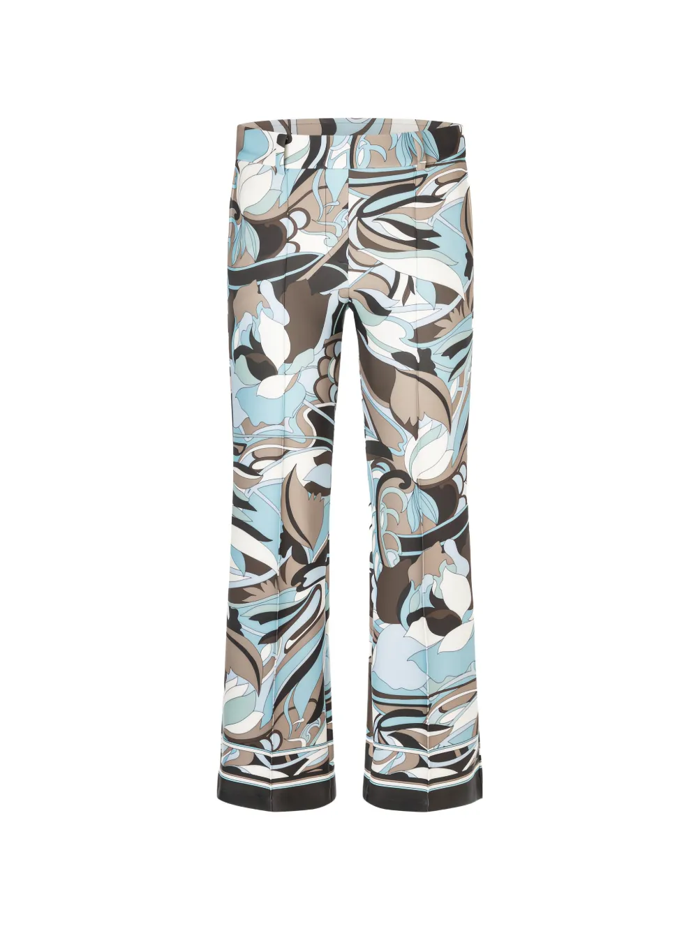 Cambio floral-print trousers - Blu