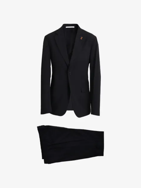 Pal Zileri logo-pin two-piece suit