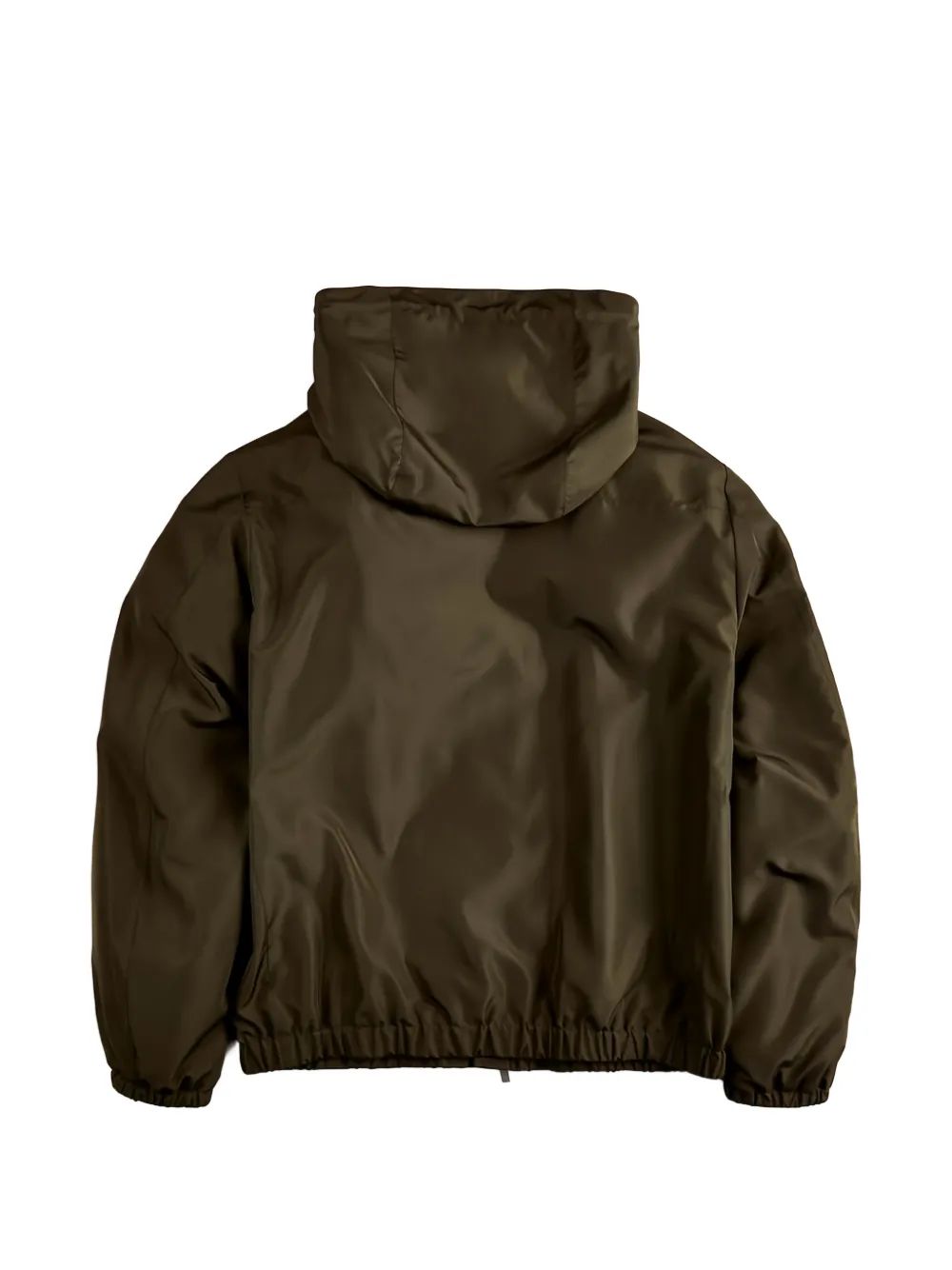 Tod's Hooded Jacket In Green