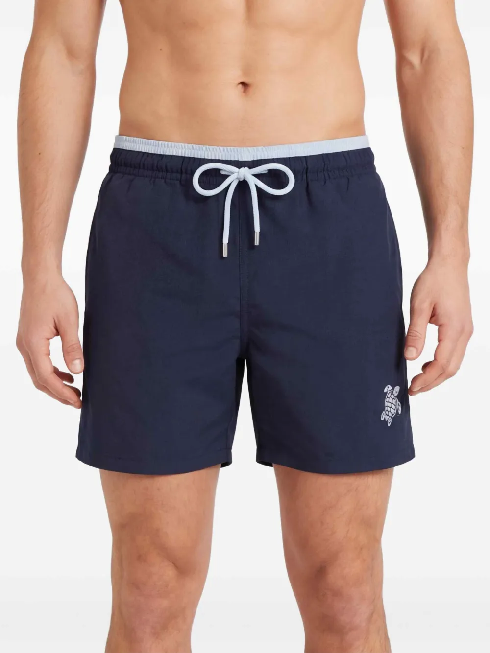 Vilebrequin Tweekleurige zwembroek Blauw